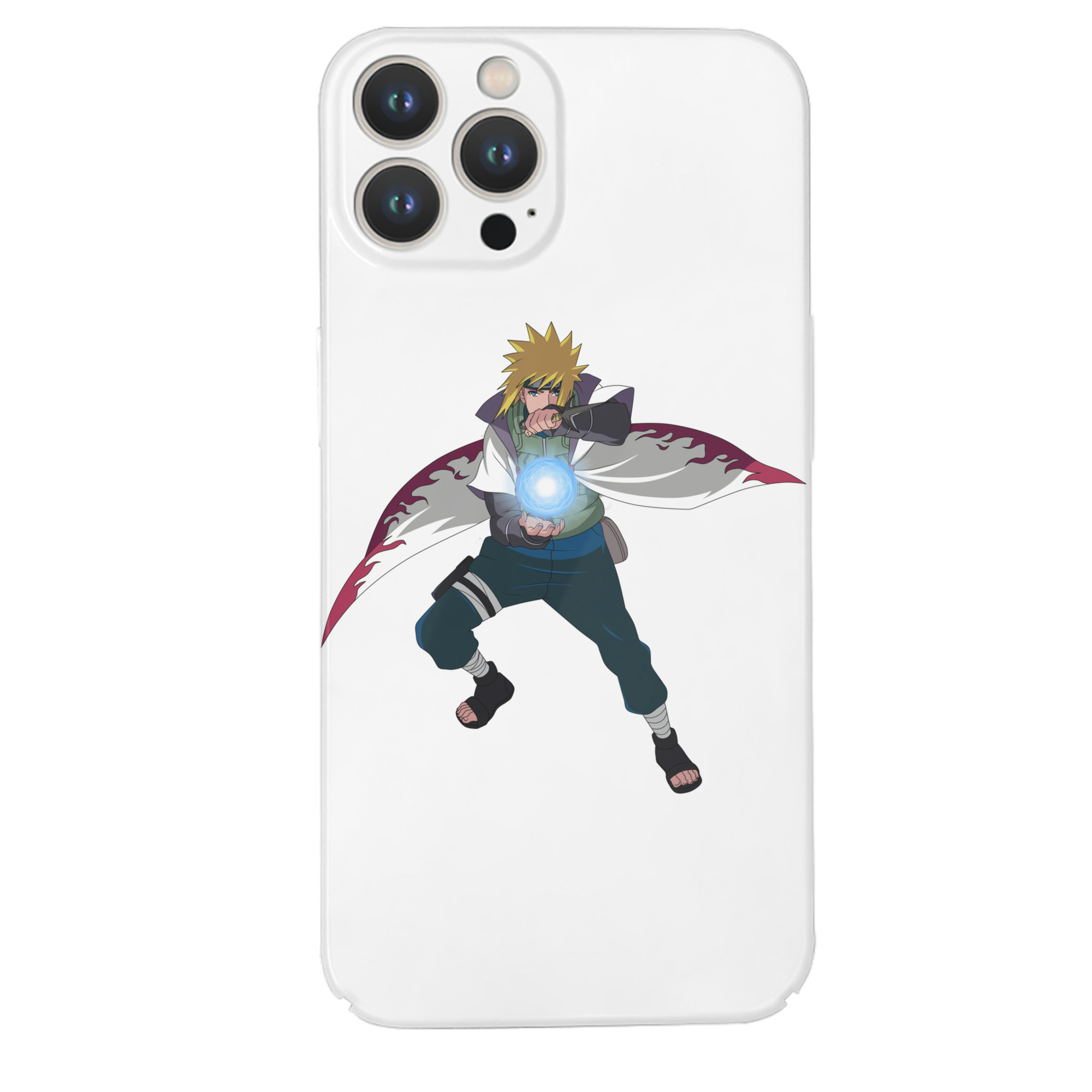 （画像用） NARUTO -ナルト- 波風 ミナト Namikaze Minato 【iPhone 14シリーズ対応】ハードケース
